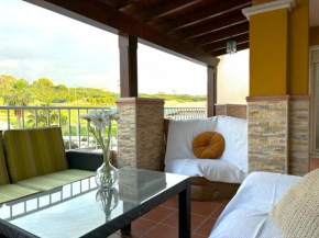 Terraza encantadora en amplio apto con garaje
